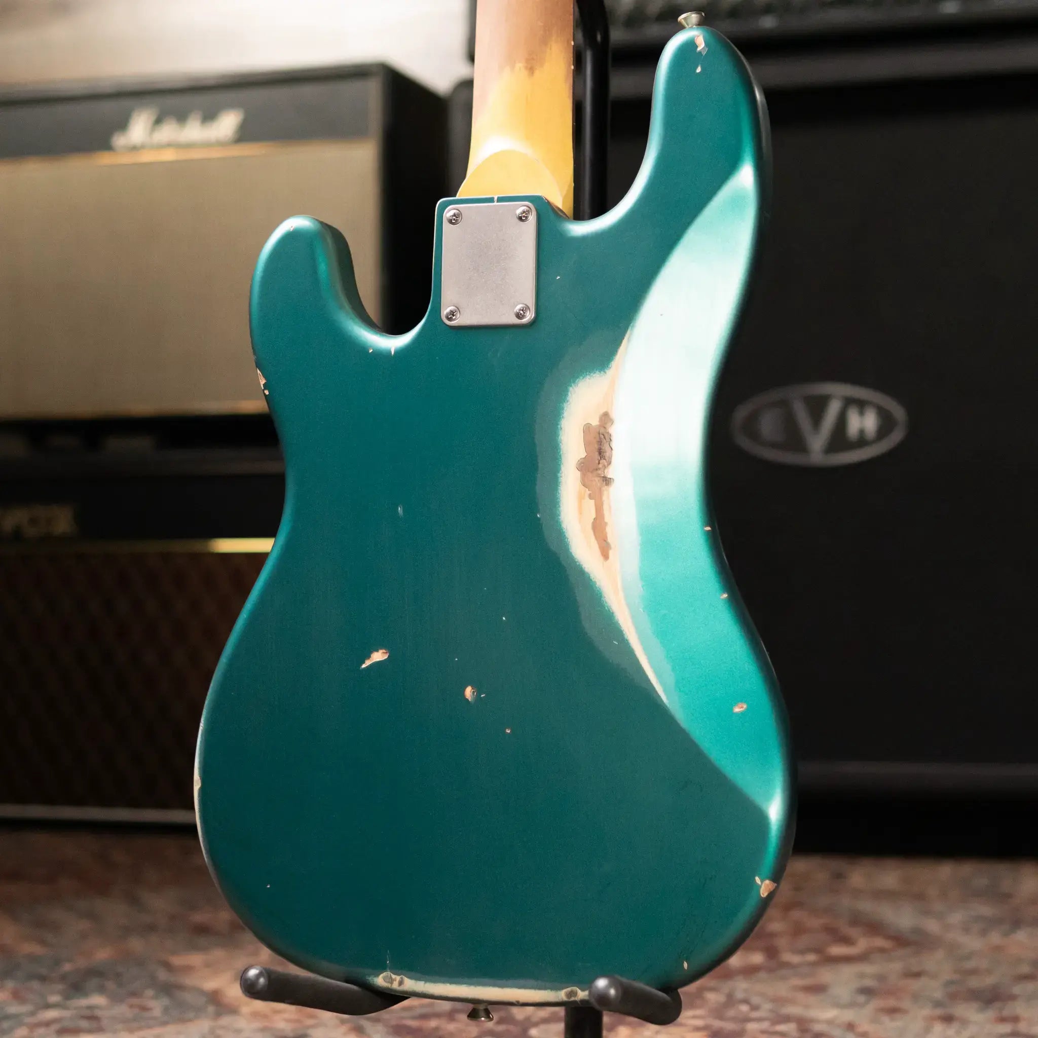 Nash PB-63 Electric Bass - Ocean Turquoise Metallic with Hardshell Case
