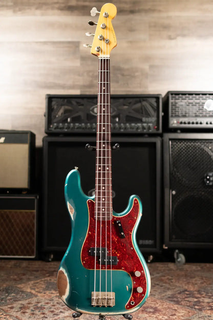 Nash PB-63 Electric Bass - Ocean Turquoise Metallic with Hardshell Case