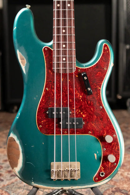 Nash PB-63 Electric Bass - Ocean Turquoise Metallic with Hardshell Case
