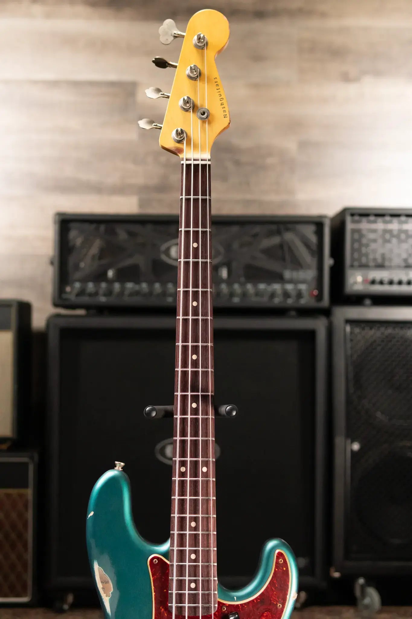 Nash PB-63 Electric Bass - Ocean Turquoise Metallic with Hardshell Case
