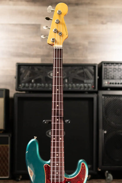 Nash PB-63 Electric Bass - Ocean Turquoise Metallic with Hardshell Case