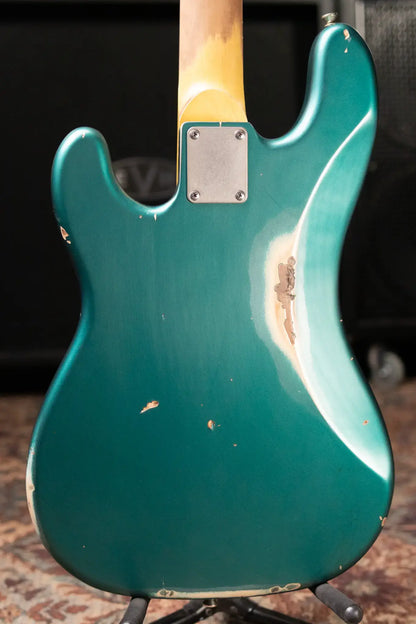 Nash PB-63 Electric Bass - Ocean Turquoise Metallic with Hardshell Case