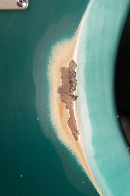 Nash PB-63 Electric Bass - Ocean Turquoise Metallic with Hardshell Case
