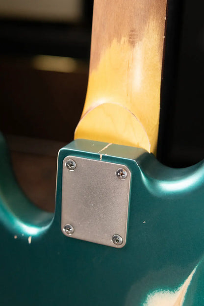Nash PB-63 Electric Bass - Ocean Turquoise Metallic with Hardshell Case