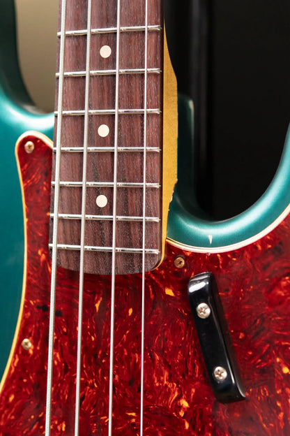 Nash PB-63 Electric Bass - Ocean Turquoise Metallic with Hardshell Case