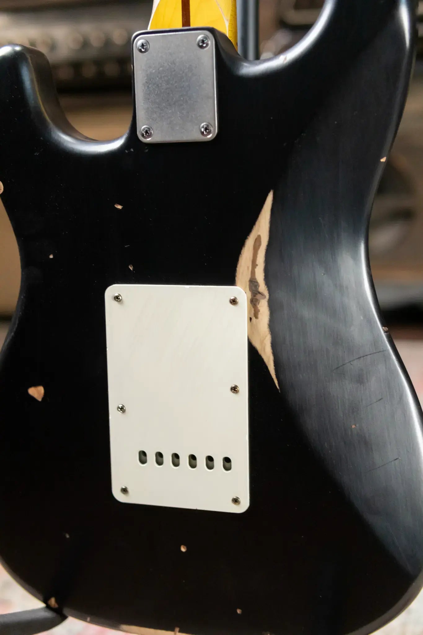 Nash S-57 Electric Guitar - Black with Hardshell Case