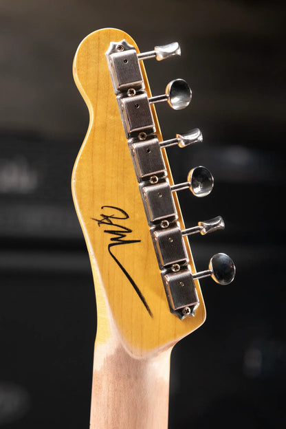 Nash T-52 Nautilus Neck Electric Guitar - Grape Metallic with Hardshell Case