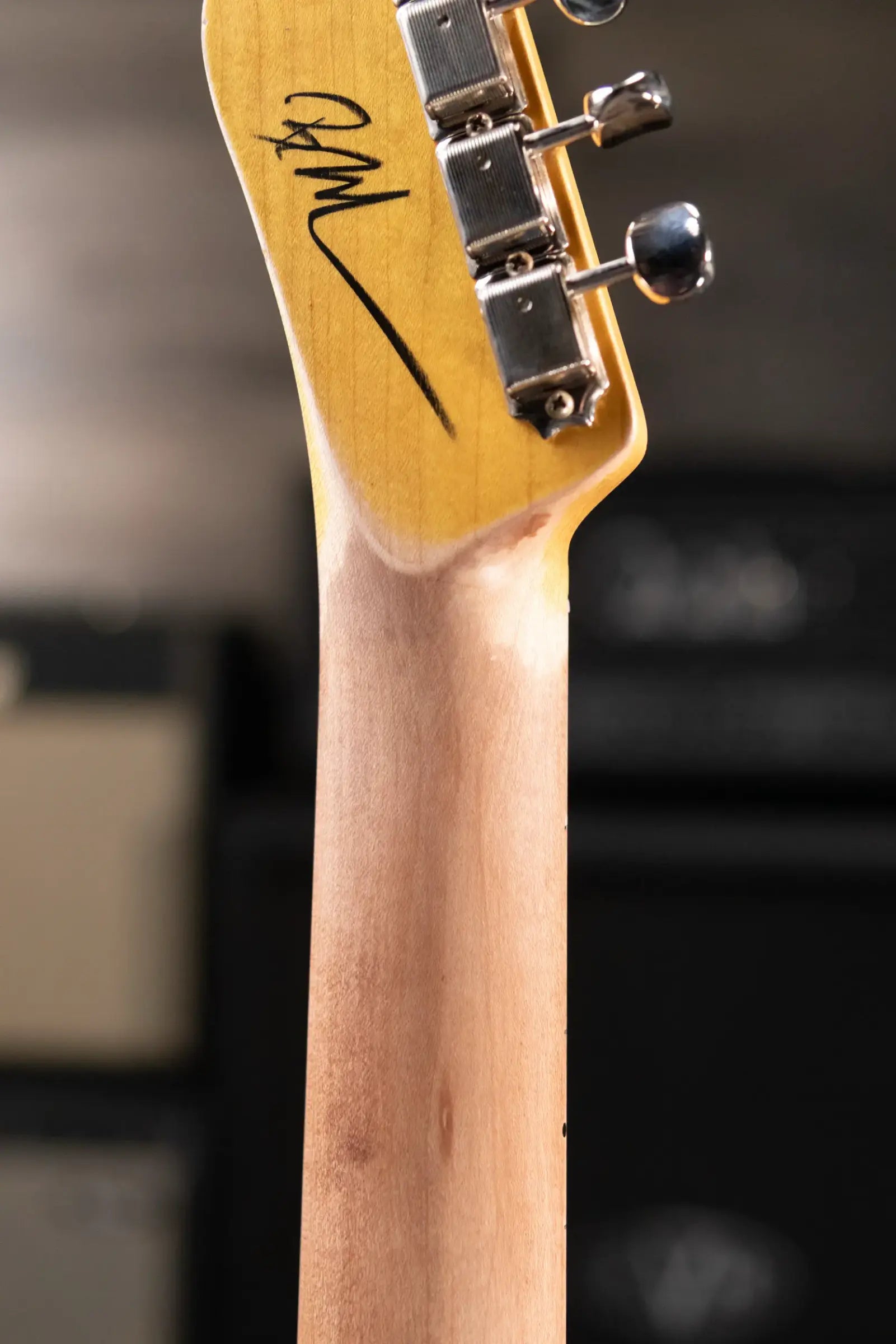 Nash T-52 Nautilus Neck Electric Guitar - Grape Metallic with Hardshell Case