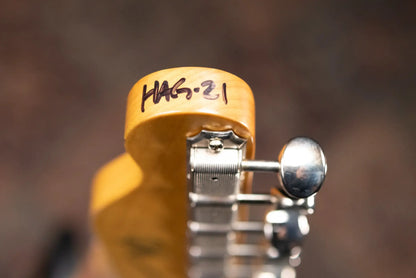 Nash T-52 Nautilus Neck Electric Guitar - Grape Metallic with Hardshell Case