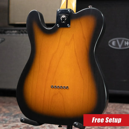 Nash T-57 Electric Guitar - 2-Tone Burst with Hardshell Case