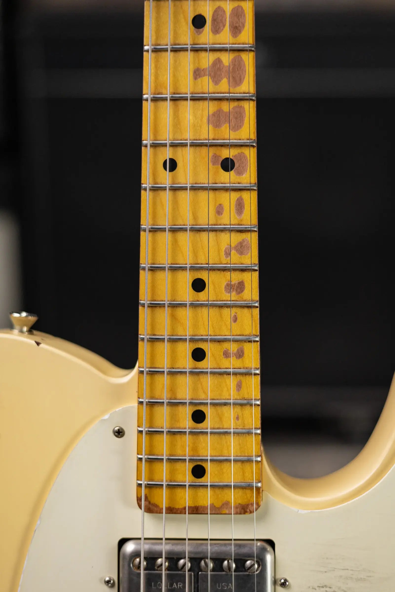 Nash T-57 Electric Guitar - Vintage White with Hardshell Case