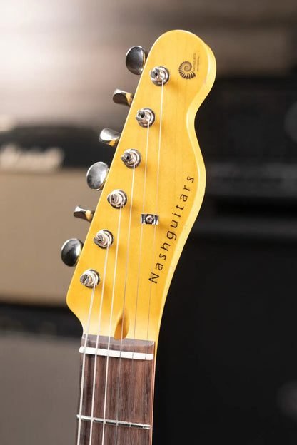 Nash T-63 Ash Body Nautilus Neck Electric Guitar - Mary Kaye with Hardshell Case