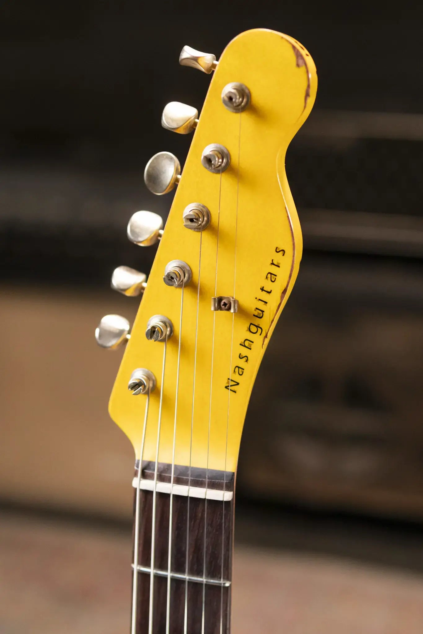 Nash T-63 Double Bound with Bigsby Electric Guitar - Ocean Turquoise Metallic over 2-Tone Burst with Hardshell Case