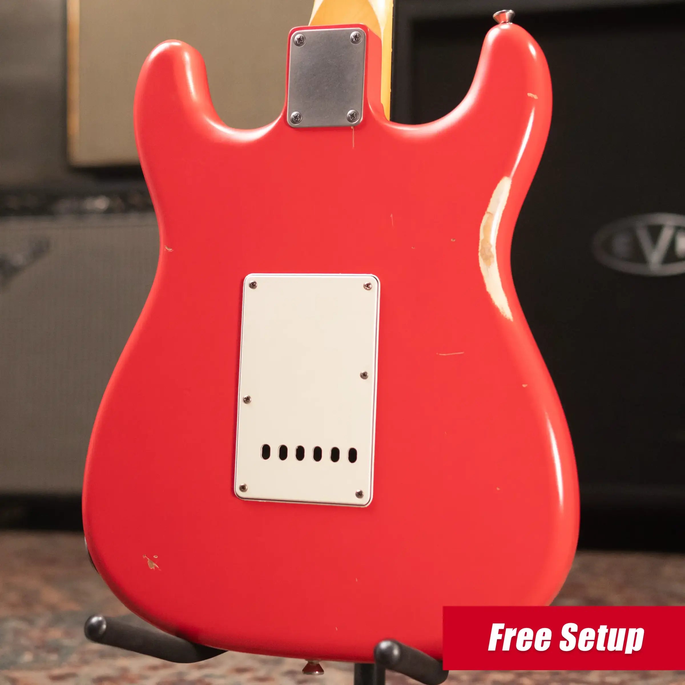 Nash WF-3/Trem Wayfarer Semi-Hollow Fiesta Red with Hardshell Case - Used