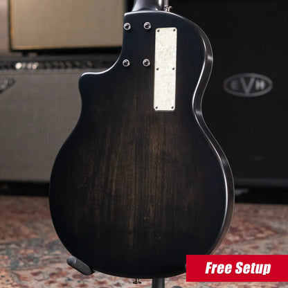 National Custom ResoLectric Guitar - Revolver with Pearloid Top and Hardshell Case