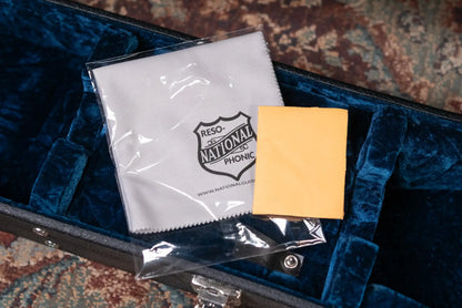 National Custom ResoLectric Guitar - Revolver with Pearloid Top and Hardshell Case