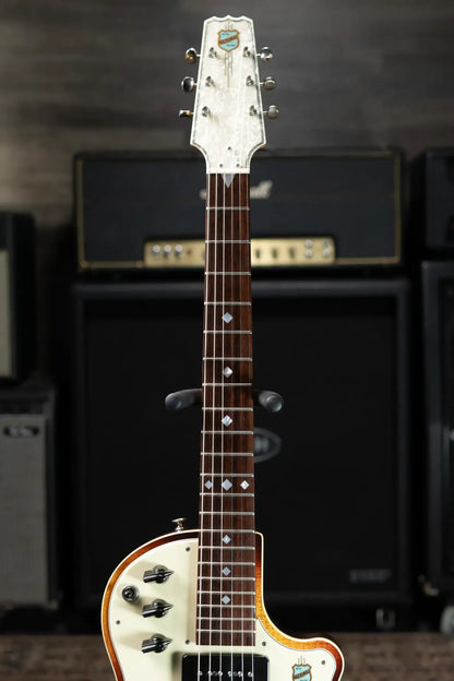 National Resoletric Electric Resonator Guitar - Sunburst with Hardshell Case - Used