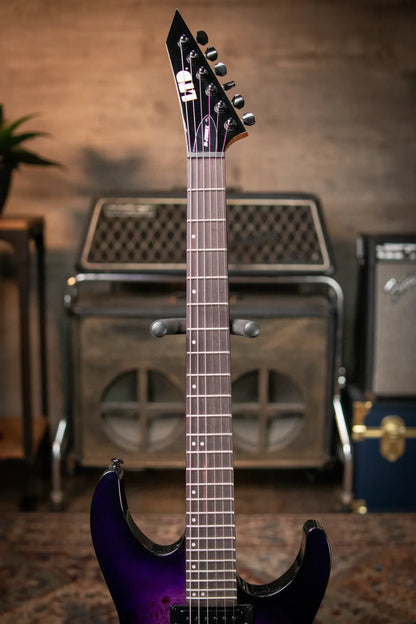 ESP LTD M-200DX NT Electric Guitar - Purple Burst
