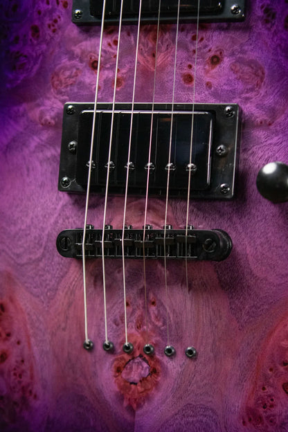 ESP LTD M-200DX NT Electric Guitar - Purple Burst