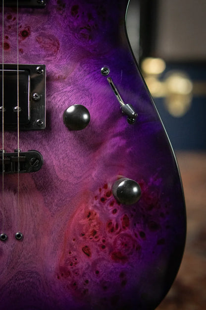 ESP LTD M-200DX NT Electric Guitar - Purple Burst