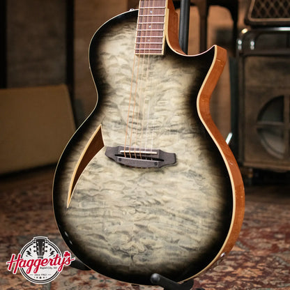 ESP LTD TL-6 Acoustic/Electric Guitar - Charcoal Burst