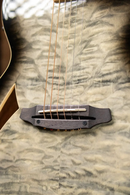 ESP LTD TL-6 Acoustic/Electric Guitar - Charcoal Burst