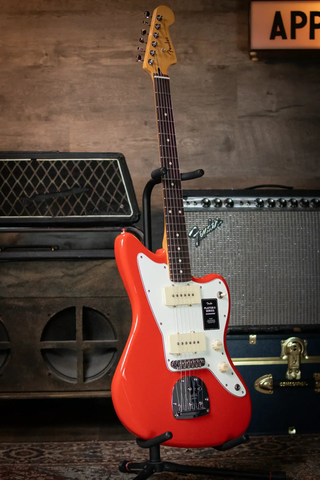 Fender Player II Jazzmaster Rosewood Fingerboard - Coral Red