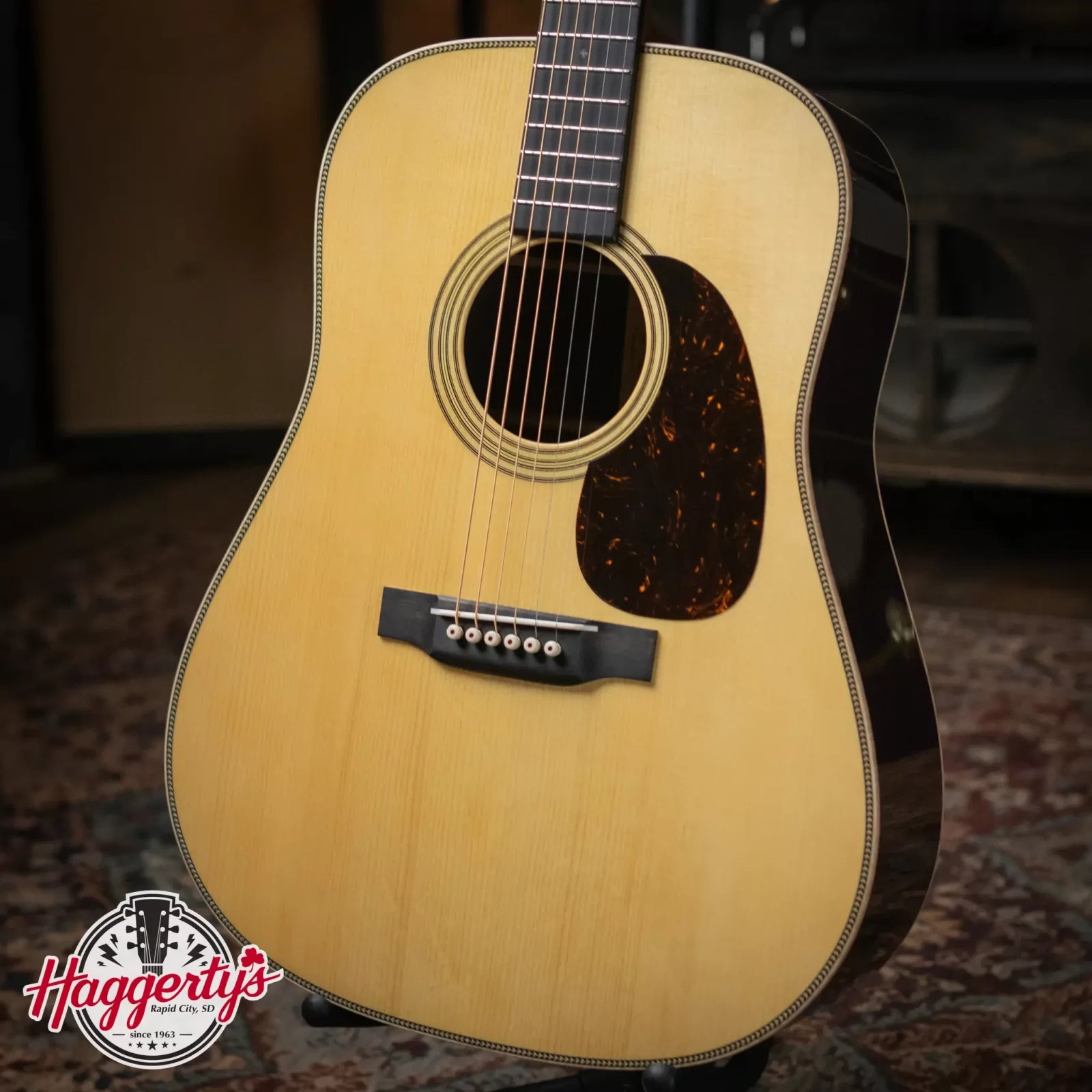 Martin Custom Shop Dreadnought Wild Grain East Indian Rosewood Acoustic with Hardshell Case