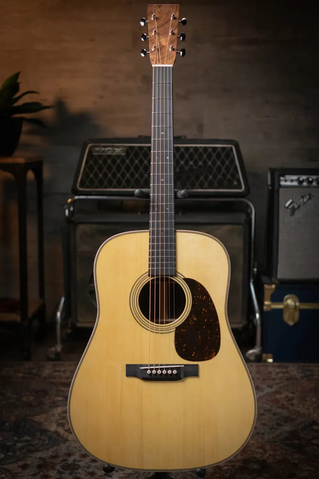 Martin Custom Shop Dreadnought Wild Grain East Indian Rosewood Acoustic with Hardshell Case