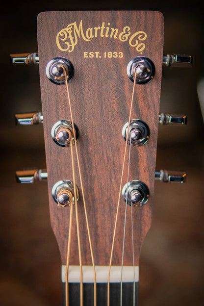 Martin LX1E Little Martin Acoustic-Electric Guitar, Natural with Gig Bag - Floor Model Demo