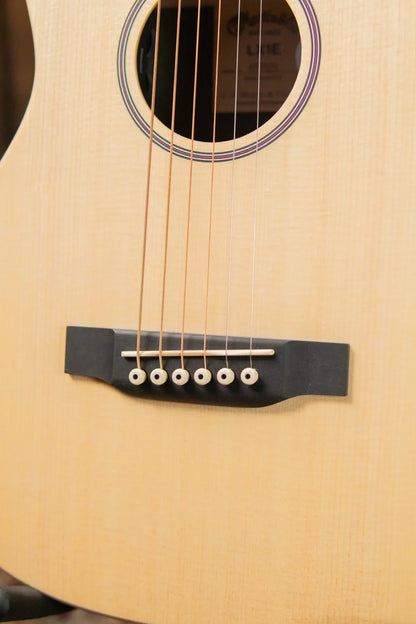 Martin LX1E Little Martin Acoustic-Electric Guitar, Natural with Gig Bag - Floor Model Demo