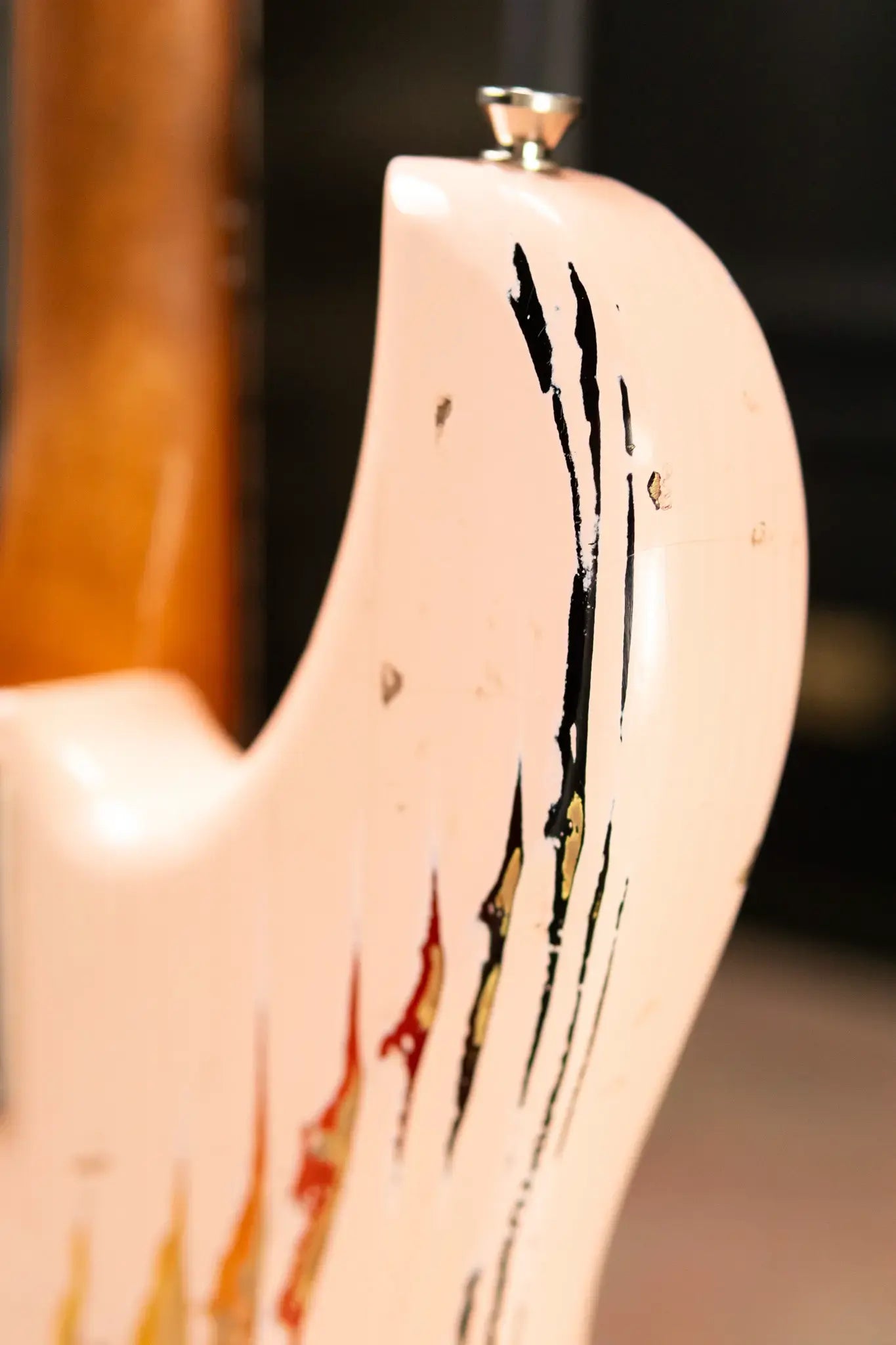 Novo Custom Idris HSS Electric Guitar - Shell Pink over '64 3-Tone Burst with Softshell Gig Bag