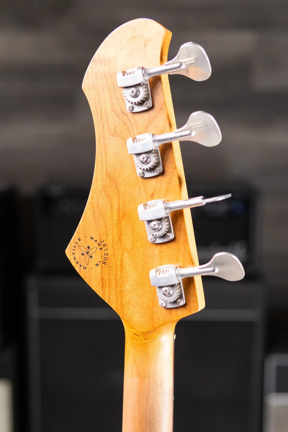 Novo Custom Shop Ivorus Electric Bass - Ice Blue Metallic with Gig Bag