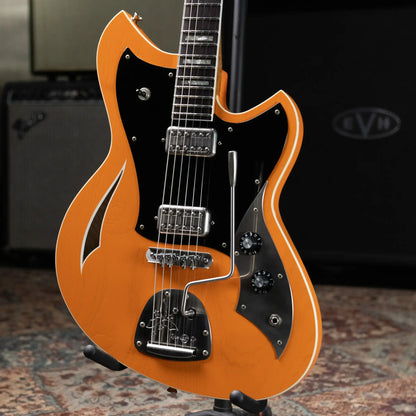 Novo Custom Shop Miris JHH Semi-Hollow Electric Guitar - Creamsicle with Gig Bag