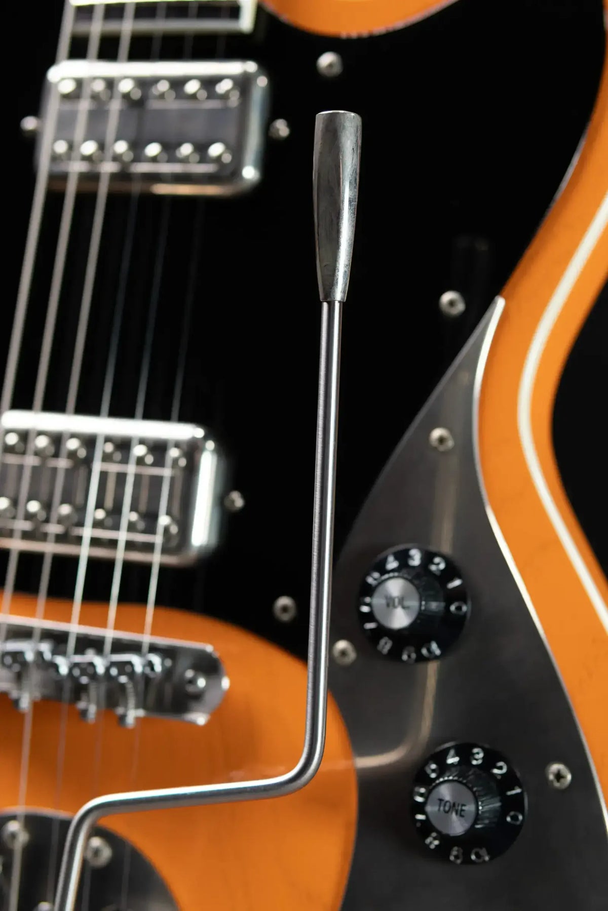 Novo Custom Shop Miris JHH Semi-Hollow Electric Guitar - Creamsicle with Gig Bag