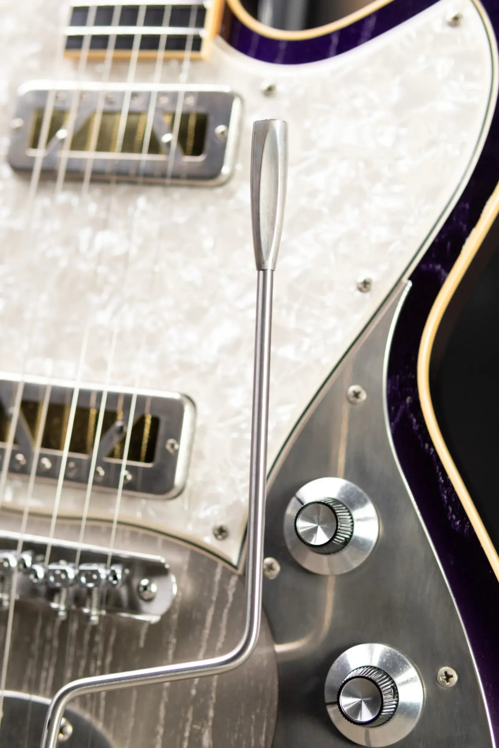 Novo Custom Shop Miris J Semi-Hollow Electric Guitar - Purple Stranger Burst with Gig Bag - Used