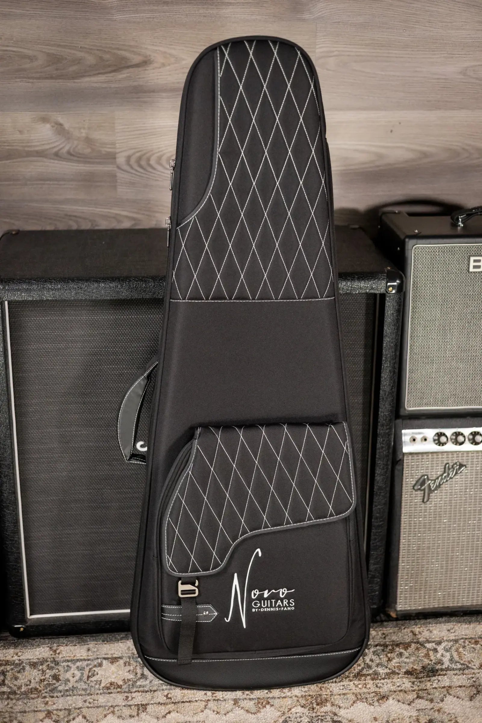 Novo Custom Shop Serus H2 Electric Guitar - Charcoal Frost with Gig Bag