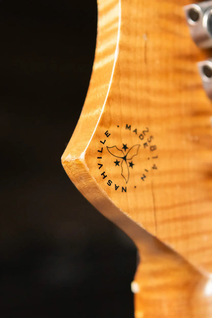 Novo Custom Shop Serus H2 Electric Guitar - Sonic Blue with Gig Bag