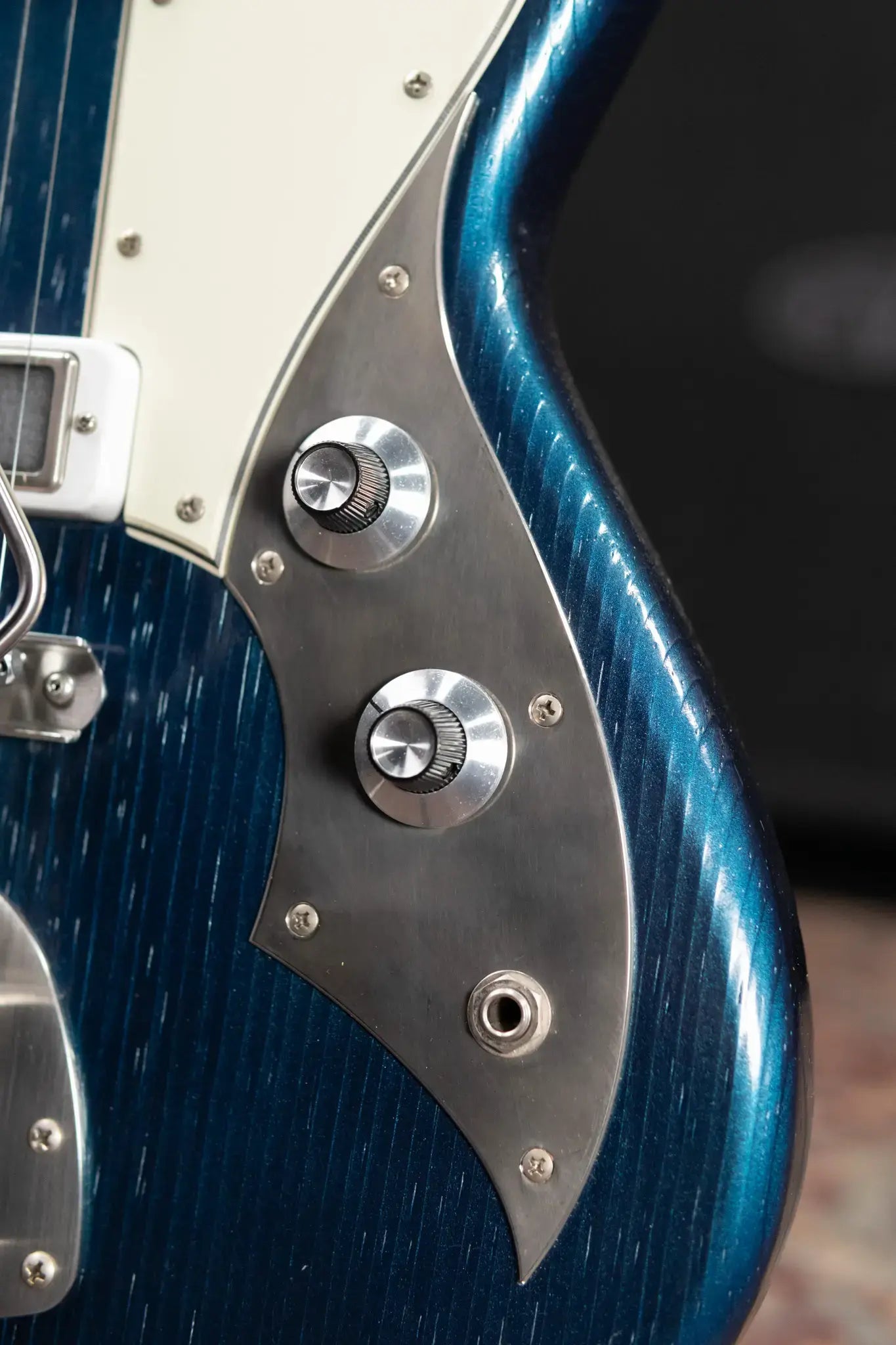 Novo Custom Shop Serus J Baritone Electric Guitar - Lake Como Blue with Softshell Case