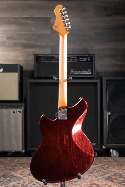 Novo Custom Shop Serus J Baritone Electric Guitar - Root Beer Sparkle with Gig Bag