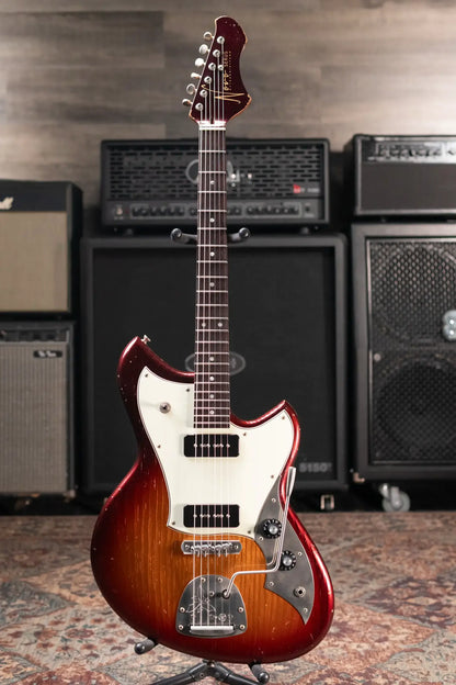 Novo Custom Shop Serus J Electric Guitar - Mayan Burst with Gig Bag