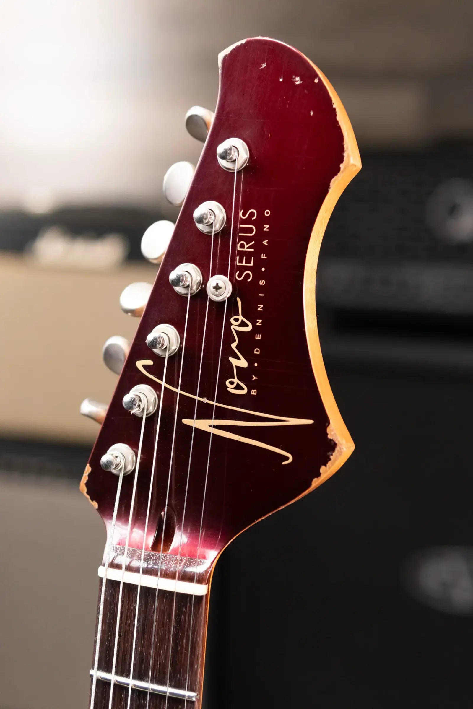 Novo Custom Shop Serus J Electric Guitar - Mayan Burst with Gig Bag