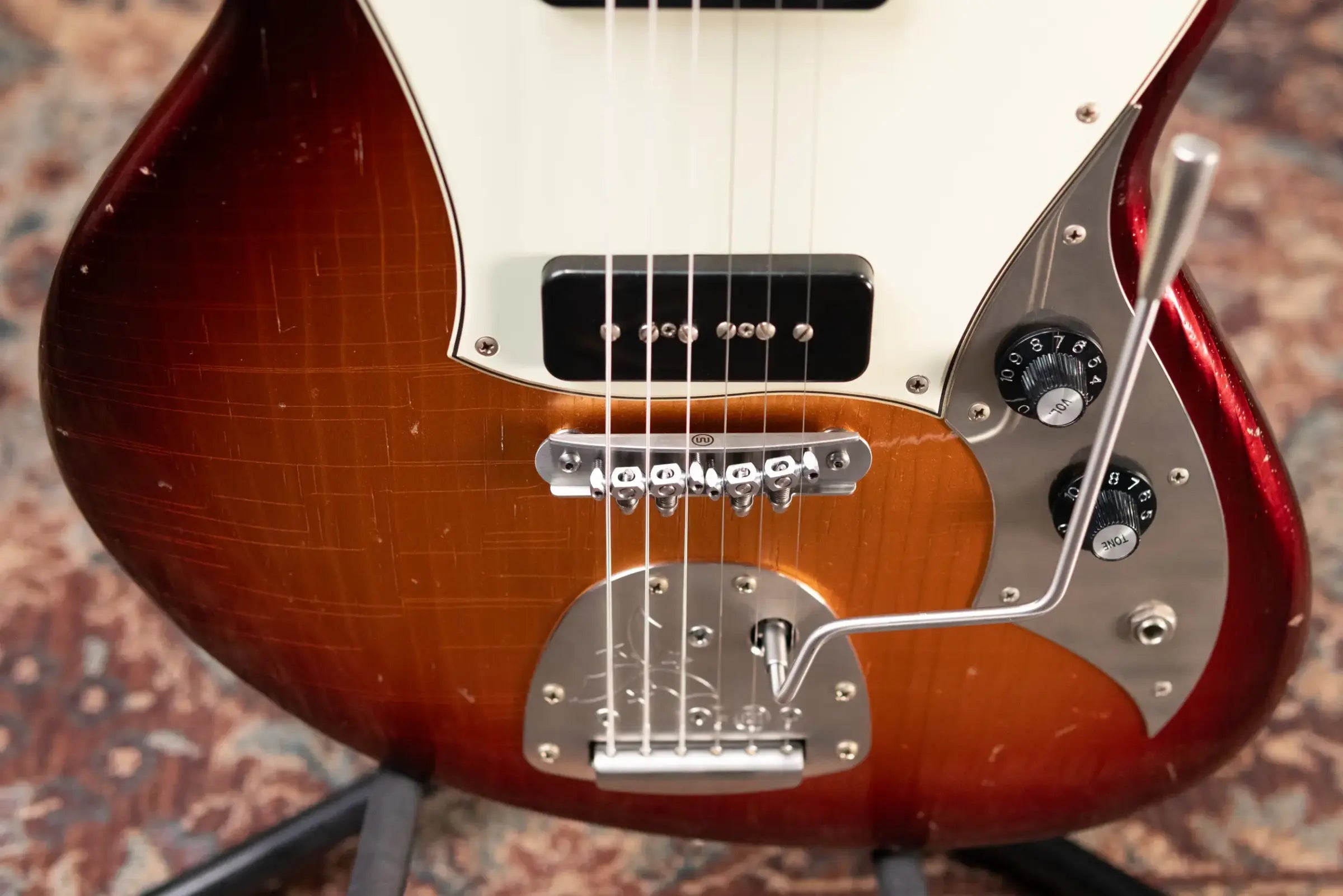 Novo Custom Shop Serus J Electric Guitar - Mayan Burst with Gig Bag