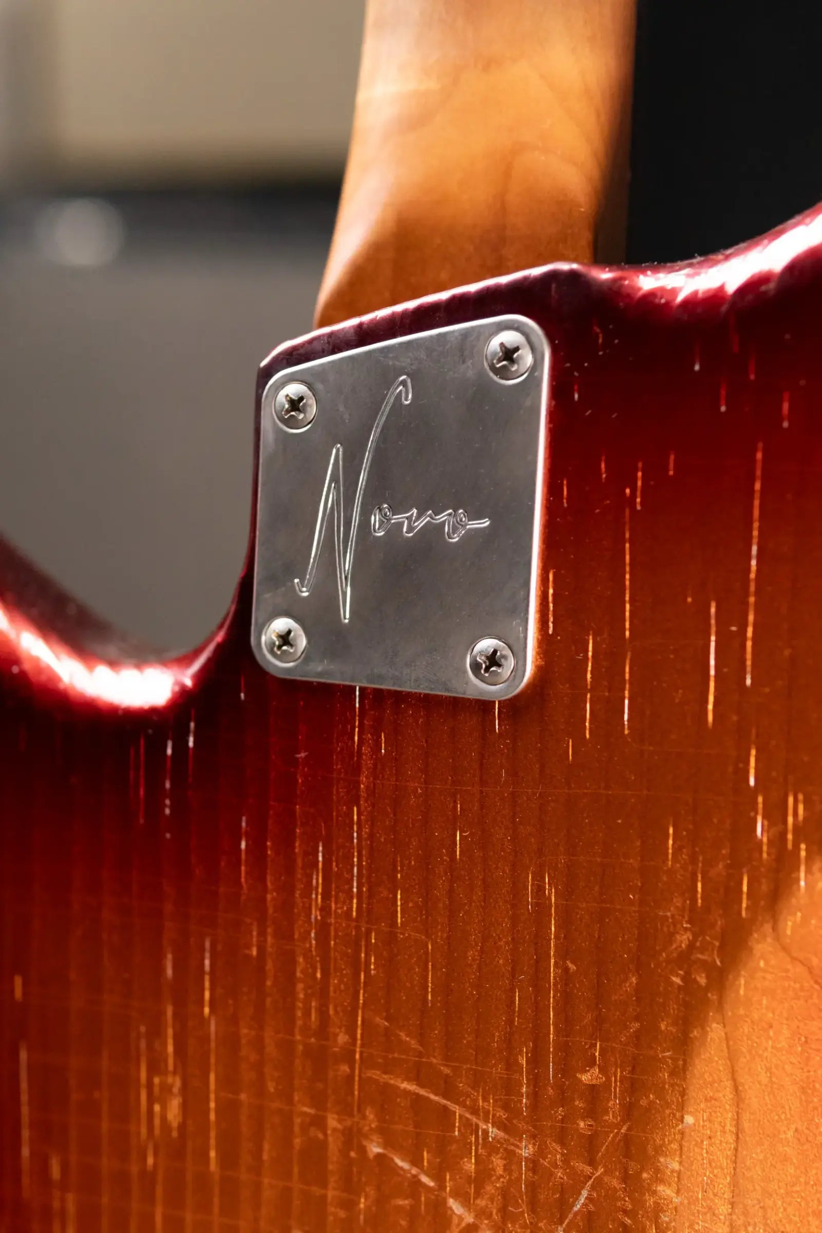 Novo Custom Shop Serus J Electric Guitar - Mayan Burst with Gig Bag