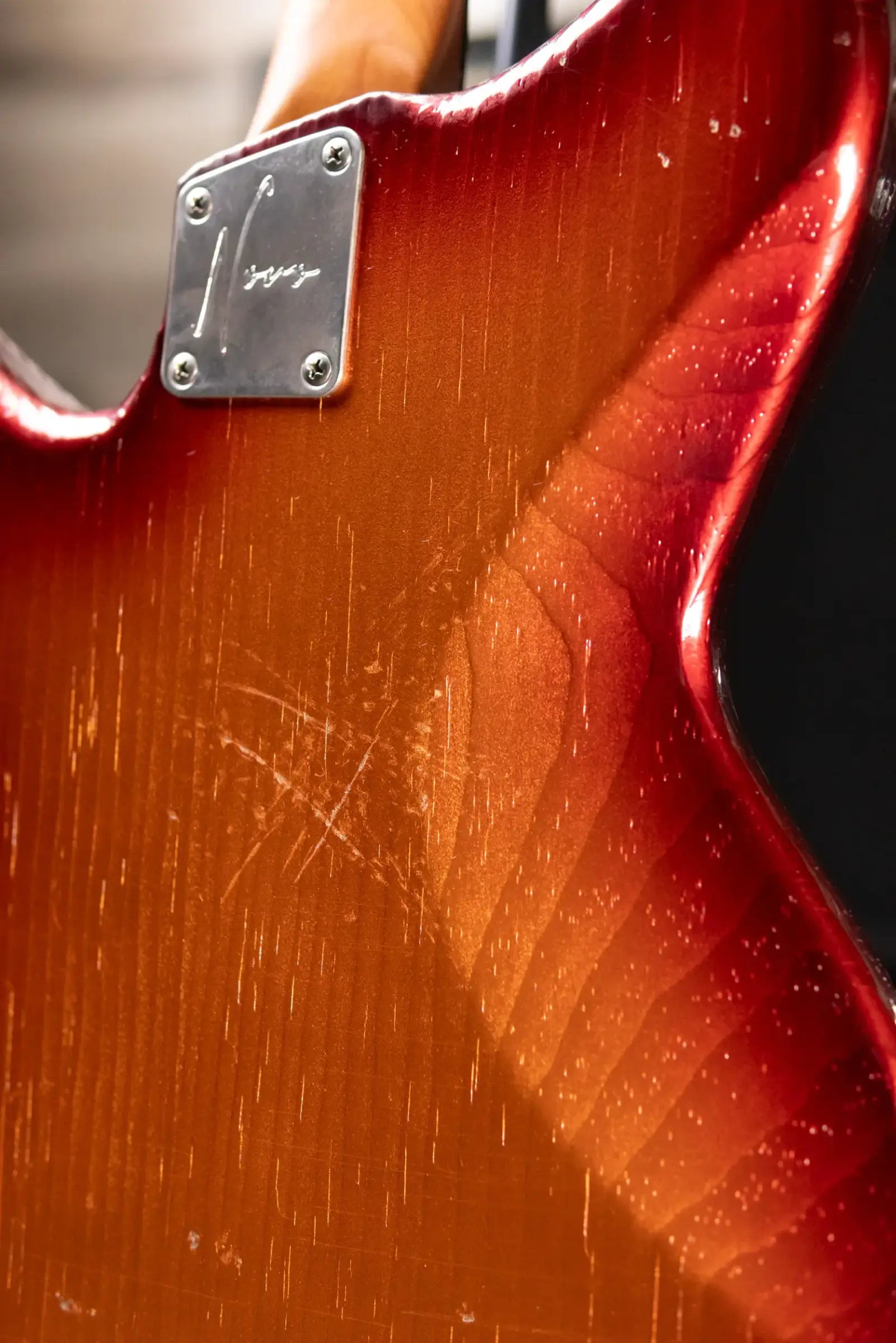 Novo Custom Shop Serus J Electric Guitar - Mayan Burst with Gig Bag