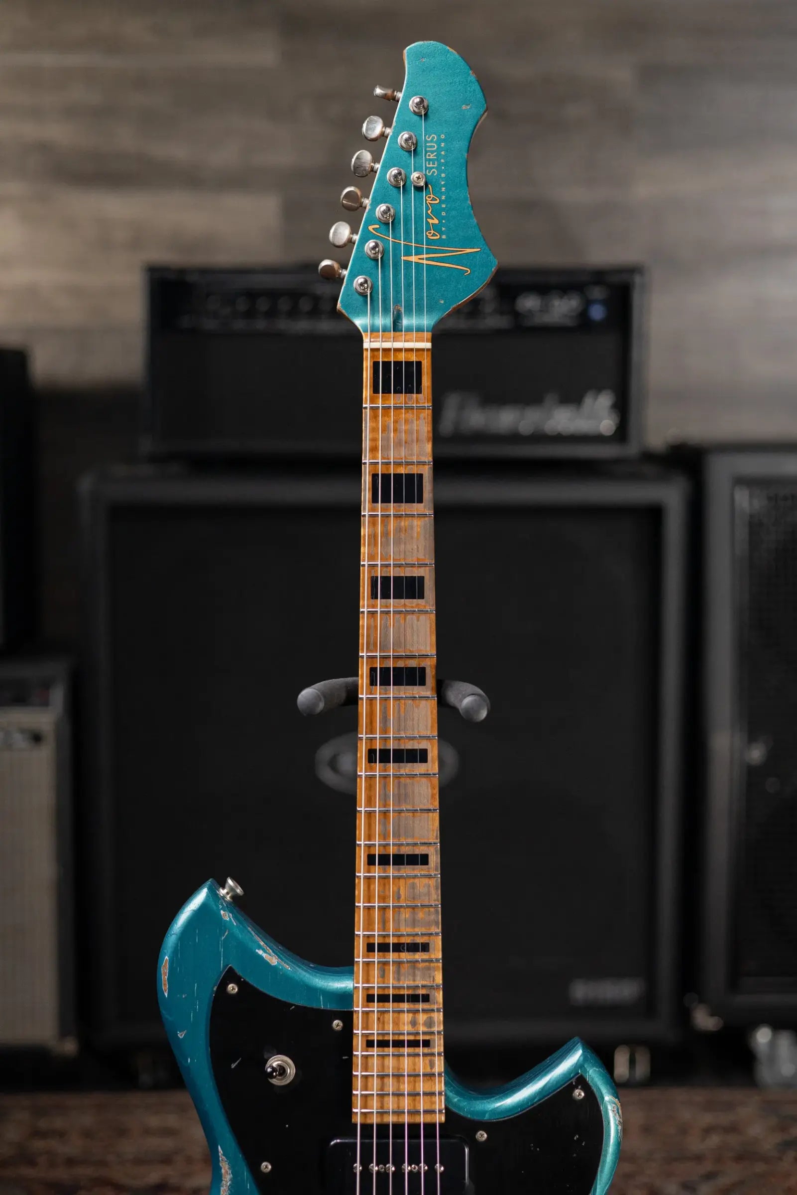 Novo Custom Shop Serus J Electric Guitar - Ocean Turquoise with Gig Bag