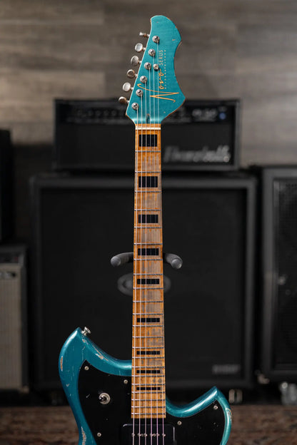 Novo Custom Shop Serus J Electric Guitar - Ocean Turquoise with Gig Bag