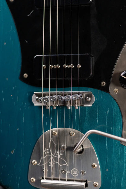Novo Custom Shop Serus J Electric Guitar - Ocean Turquoise with Gig Bag
