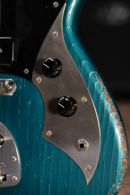 Novo Custom Shop Serus J Electric Guitar - Ocean Turquoise with Gig Bag