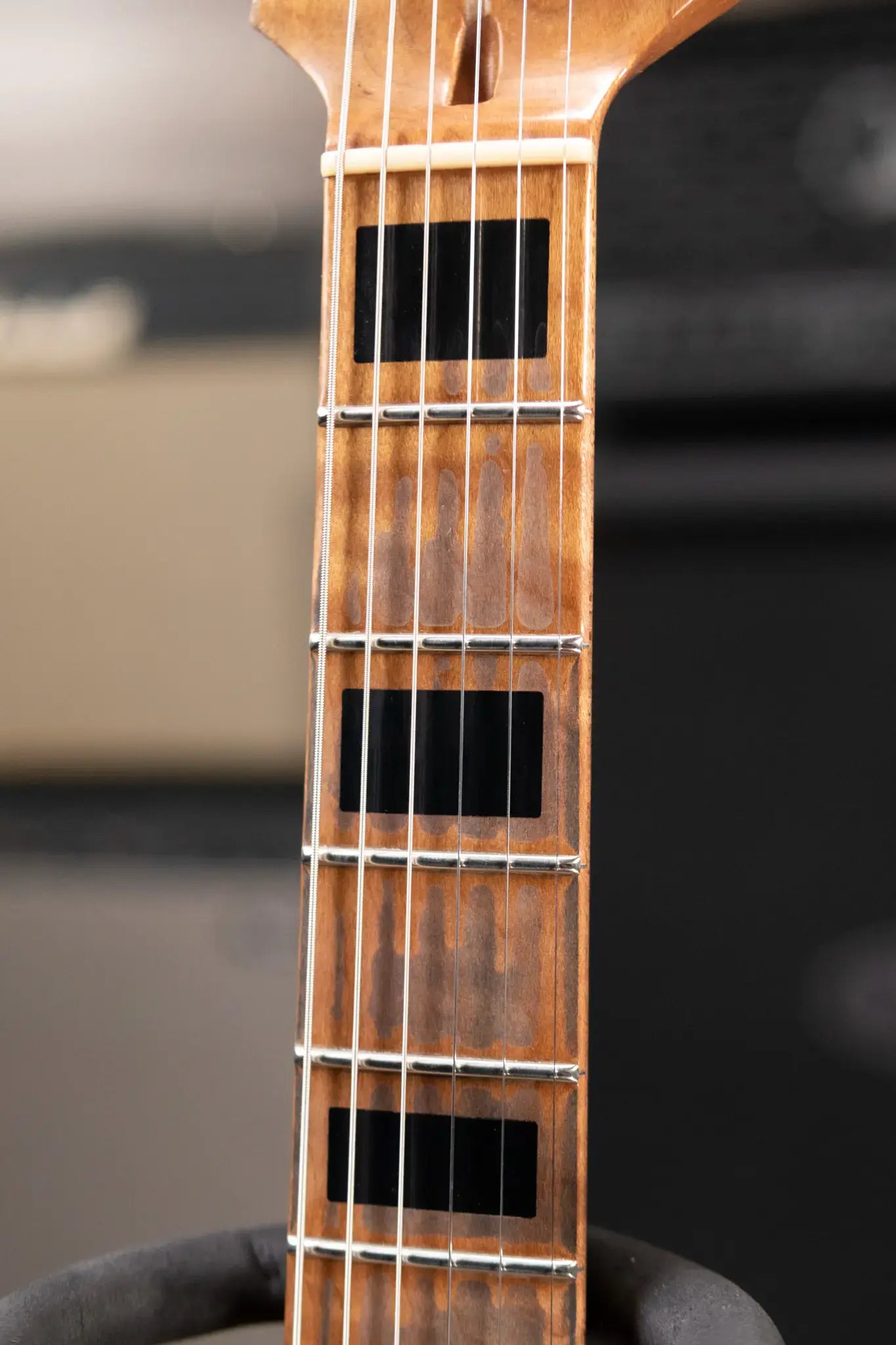 Novo Custom Shop Serus J Medium Distress Electric Guitar - Candy Apple Red with Gig Bag